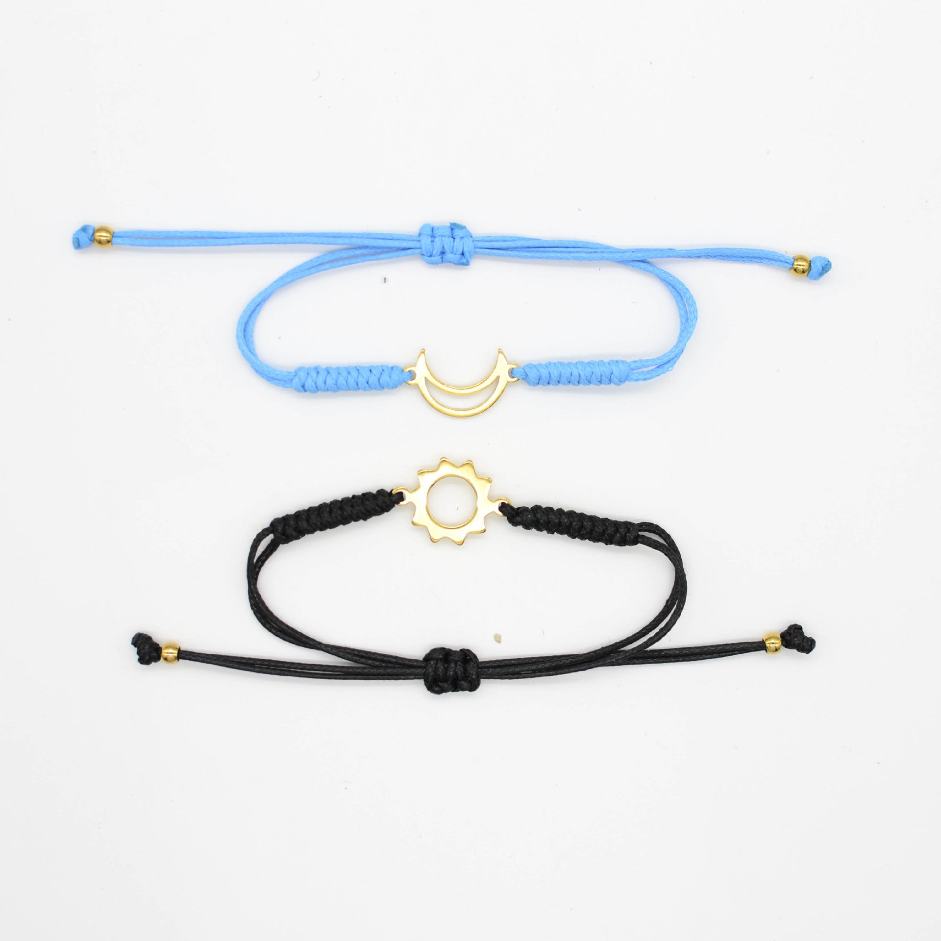 Wholesale  Day And Night Stainless Steel Bracelet Men' s And Women' s Pair