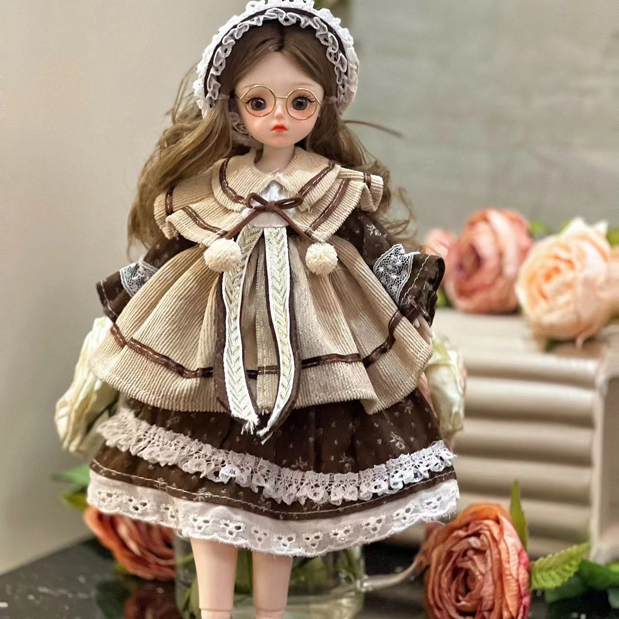 Wholesale 30cm doll 6 points BJD doll suit