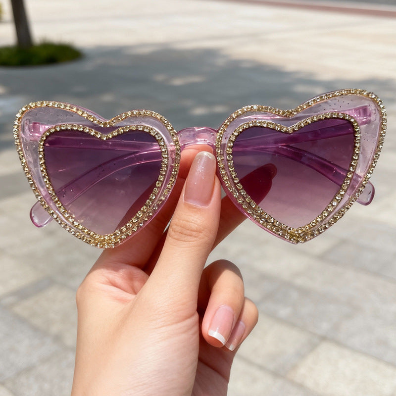 Wholesale Leopard Print Party with Rhinestones Men' s/ women' s sunglasses