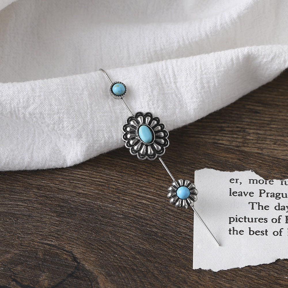 Wholesale Bohemian ethnic turquoise earrings