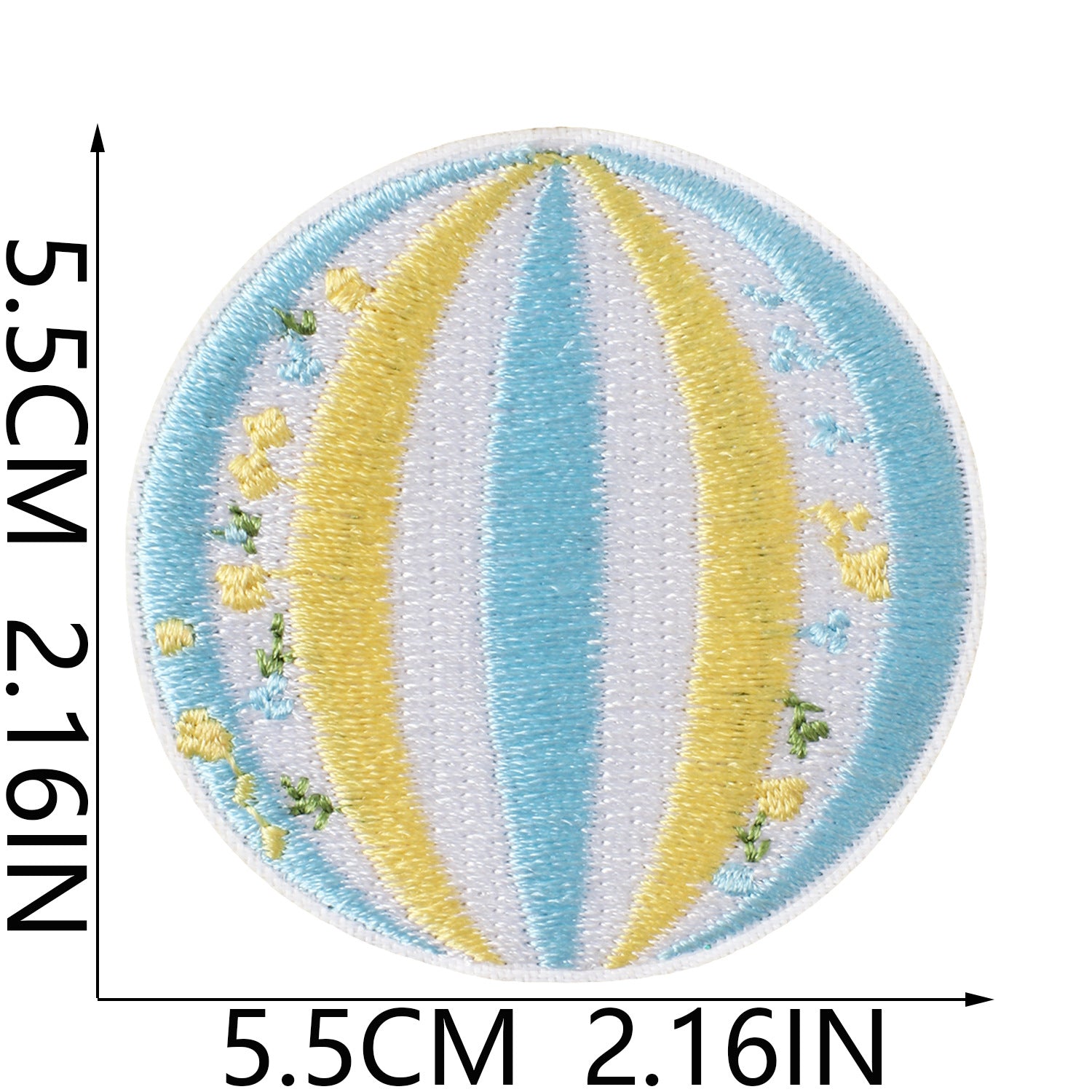 Wholesale Chic Summer Beach Embroidered Patch Iron On Decorative Accent For Clothing Bags Shoes Hats Resale Fashion Accessory