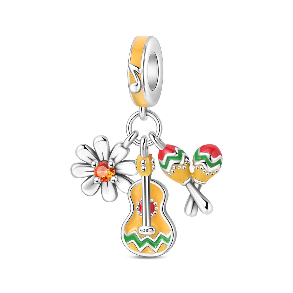 Wholesale Feather Fireworks Mask Charms