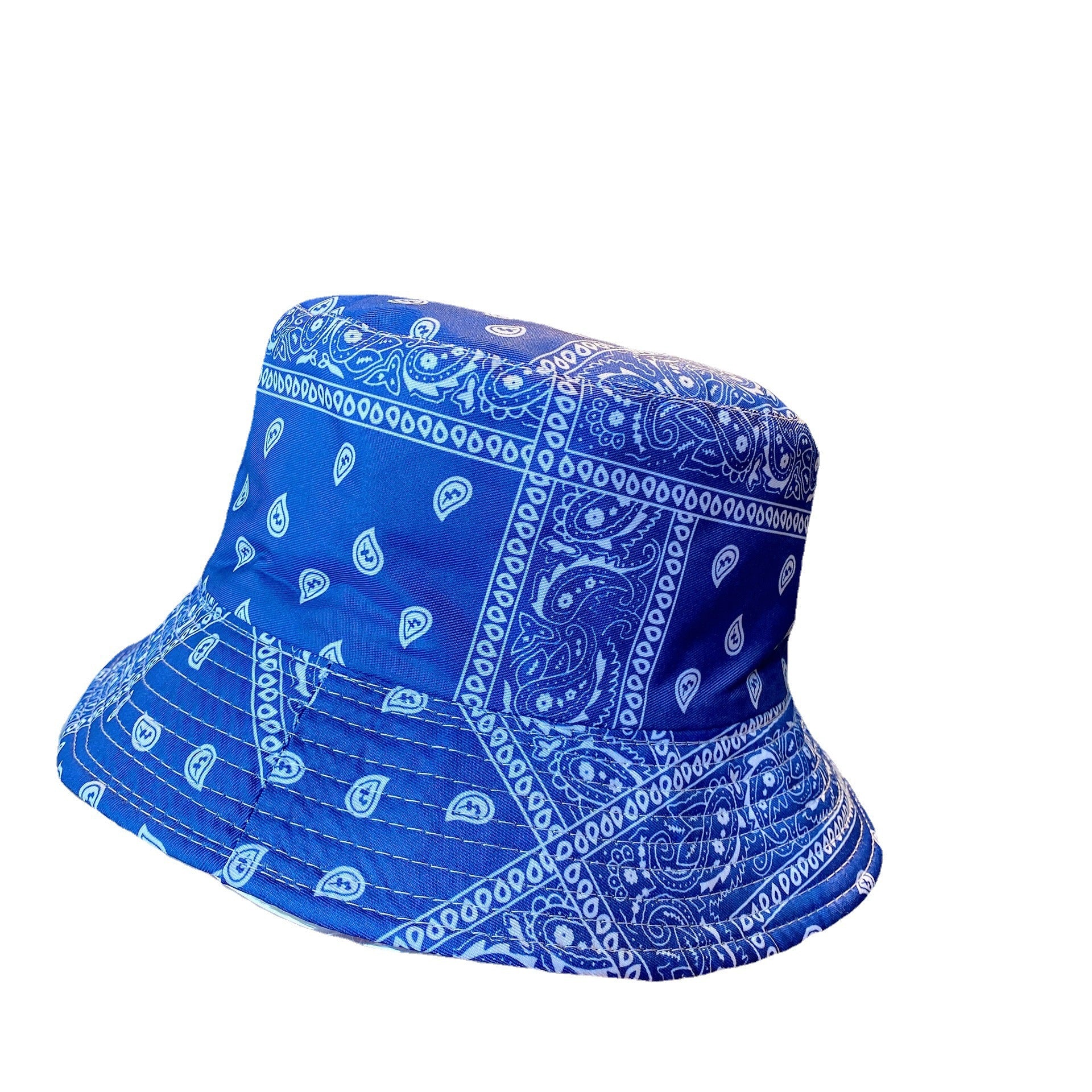 Wholesale Cashew Print Fashion Visor Bucket Hat