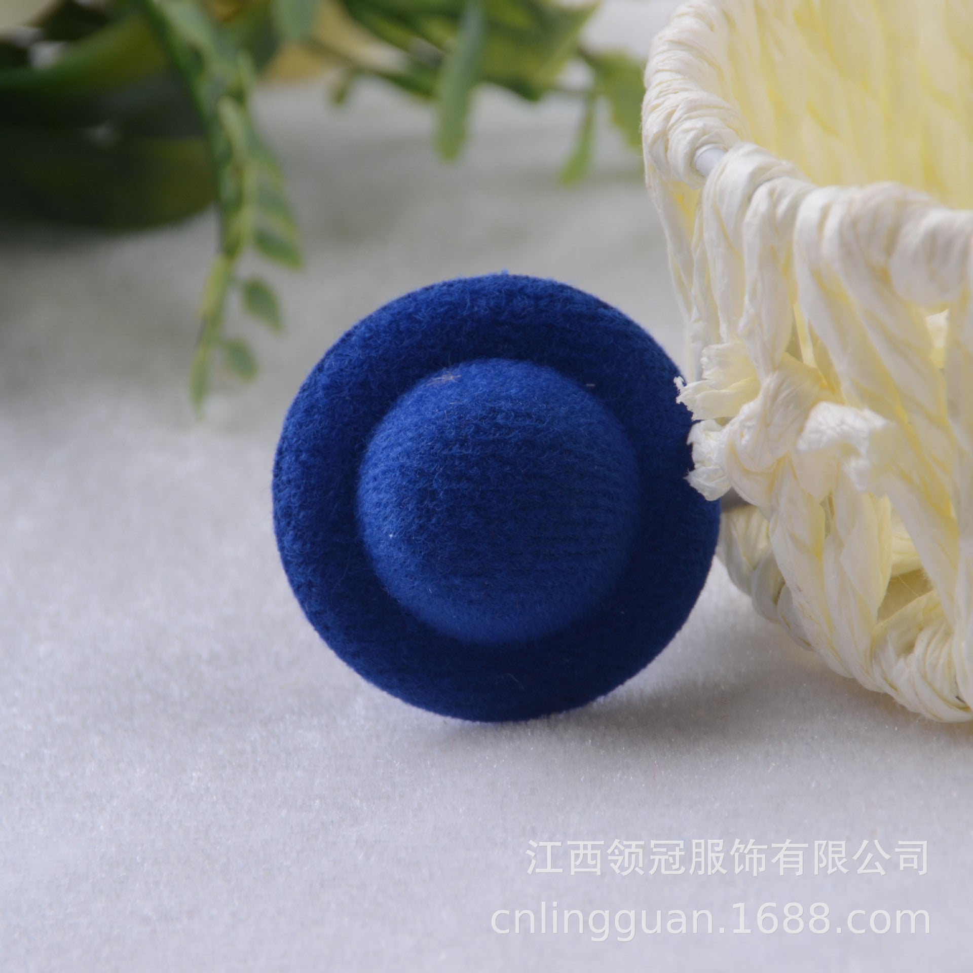 Wholesale SD Doll hat accessories brushed cloth DIY handmade hat embryo hat jewelry raw material handmade bare hat 3.5CM