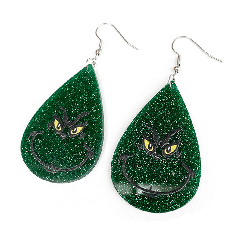 Wholesale Christmas Acrylic Earrings