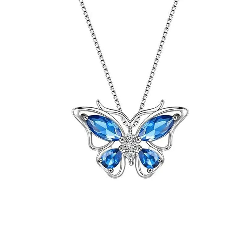 Wholesale Butterfly Rhinestone Crystal Alloy Ring Earrings Necklace