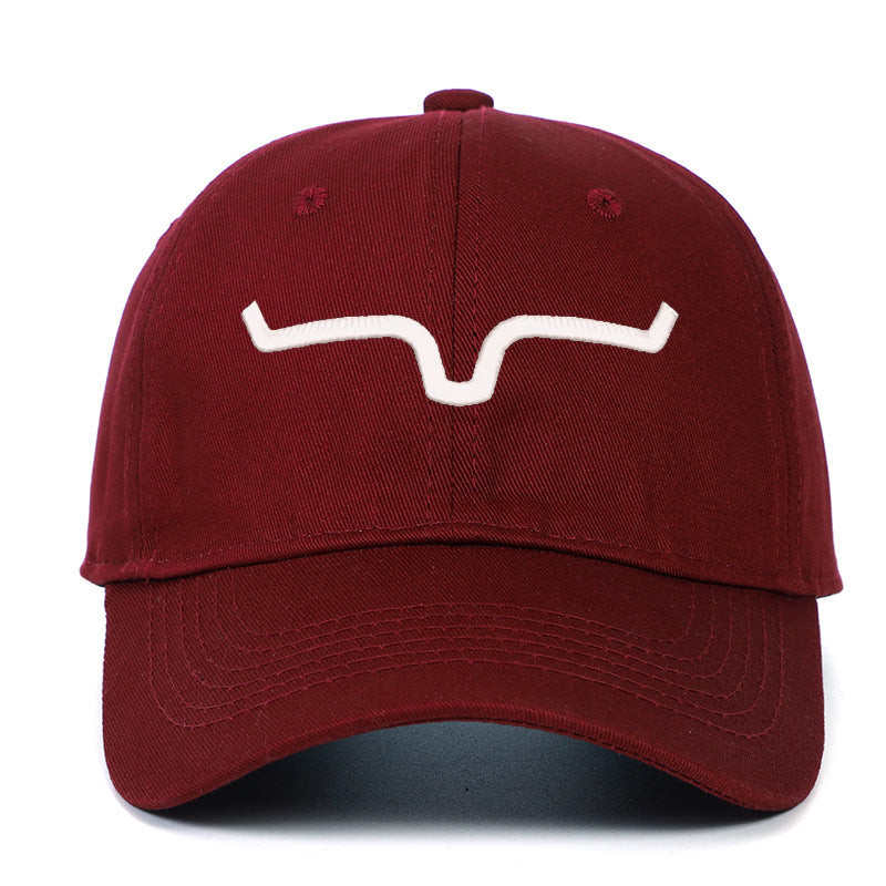 Wholesale Washed Cotton Embroidered Distressed Soft Top Baseball Cap