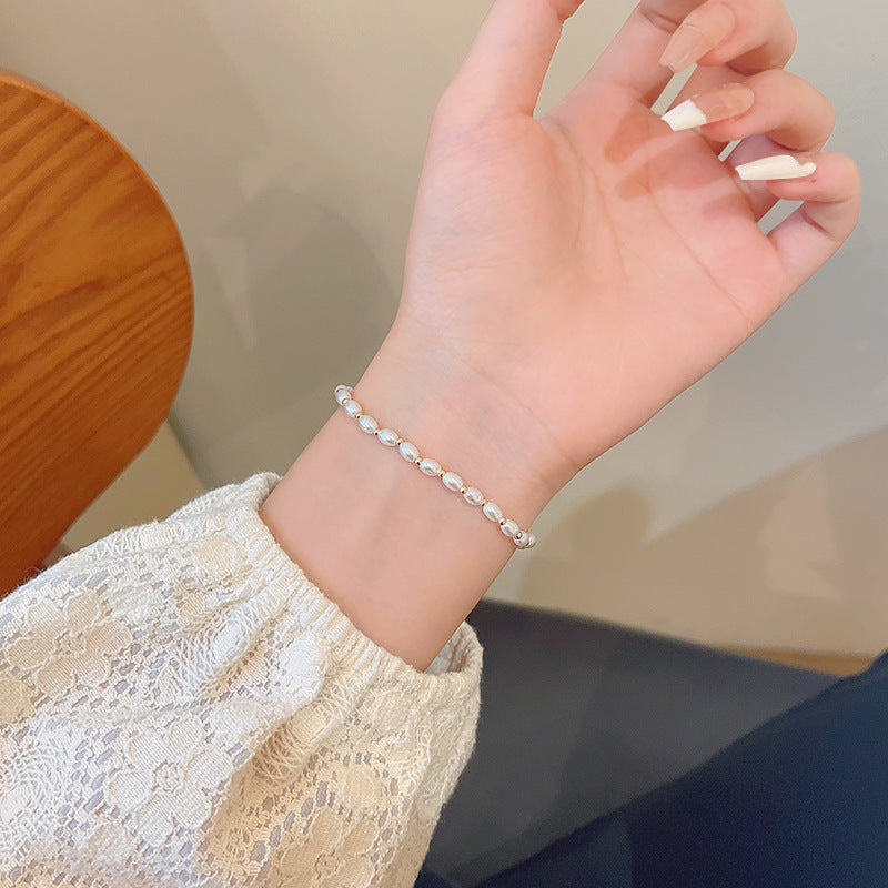 Wholesale Girls Retro Niche Temperament Pearl Bracelet