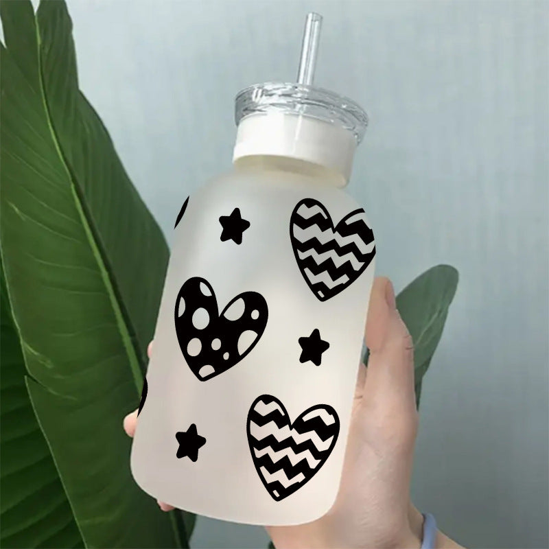 Wholesale Pink Love Valentine's Day 16oz Cup UV DTF Wraps