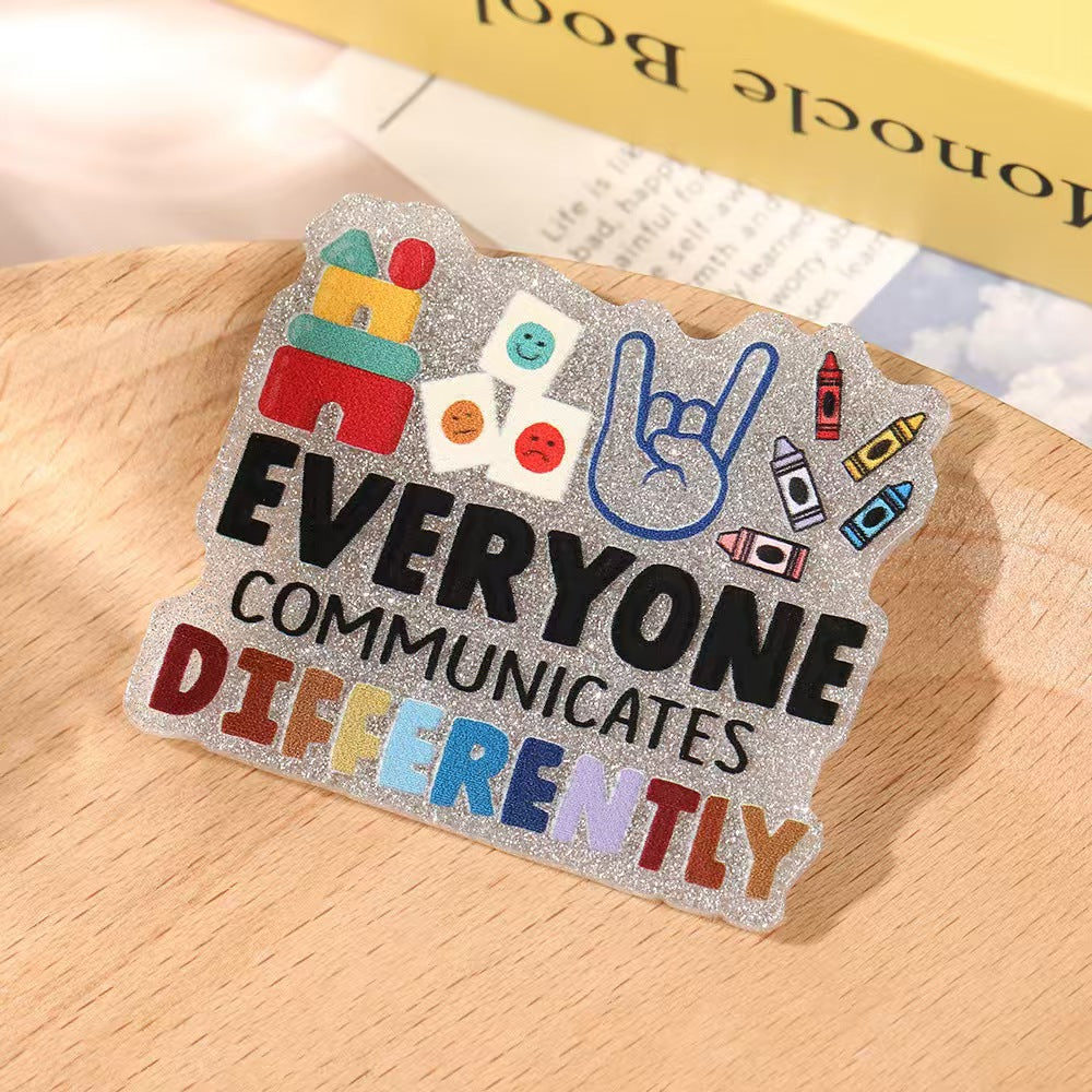 Wholesale 10pcs Alphabet animal cartoon Acrylic Flatback