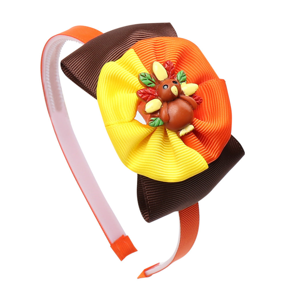 Wholesale 3pcs Thanksgiving turkey headdress