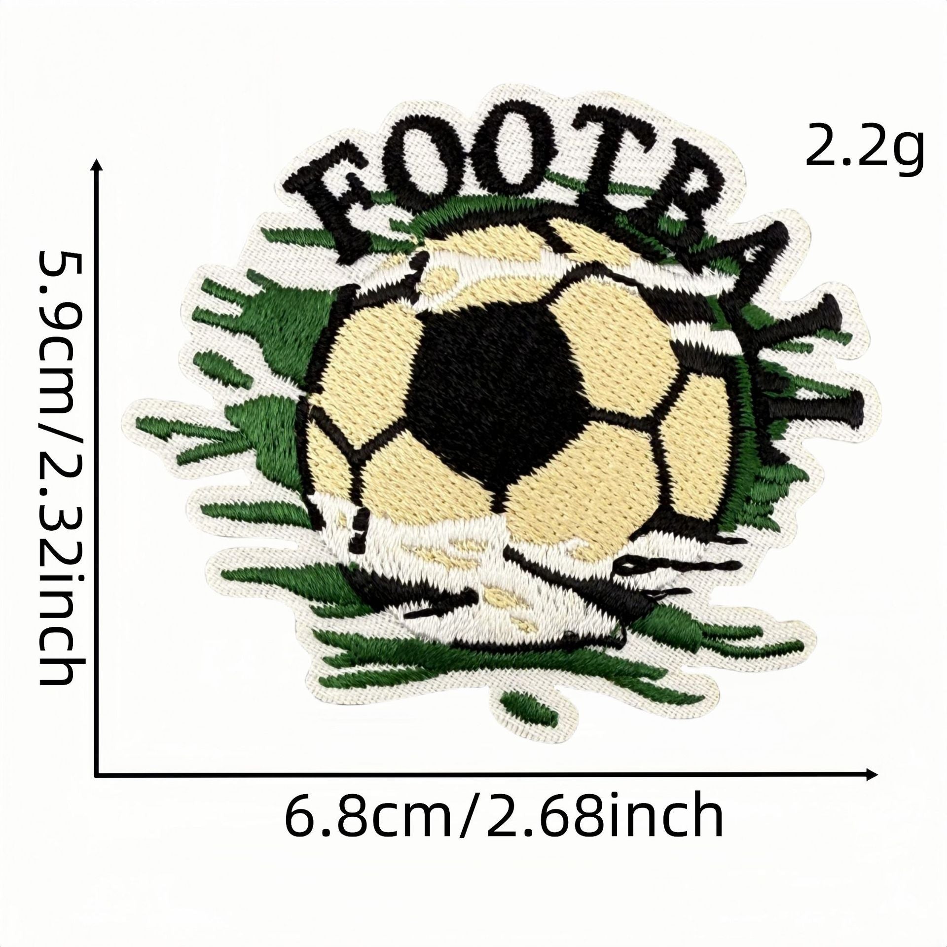 Wholesale Sports series cartoon shoes embroidery DIY Patches