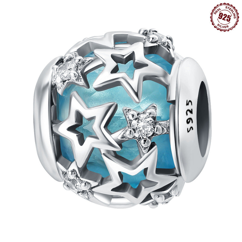 Wholesale Diverse Stars Moon Sun Pure Silver Charms