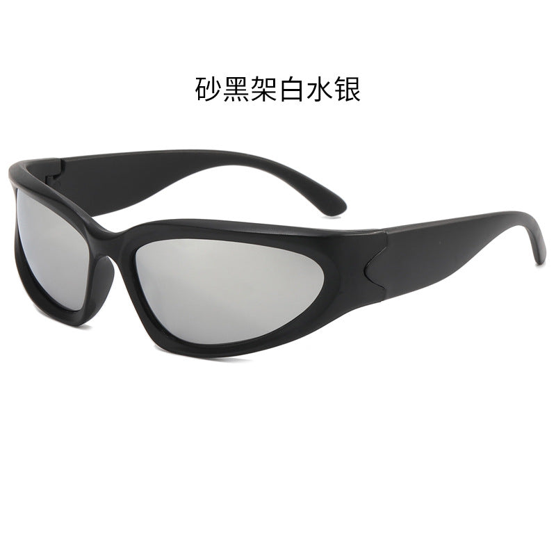 Wholesale Cycling Sunglasses Steampunk Small Frame Sunglasses