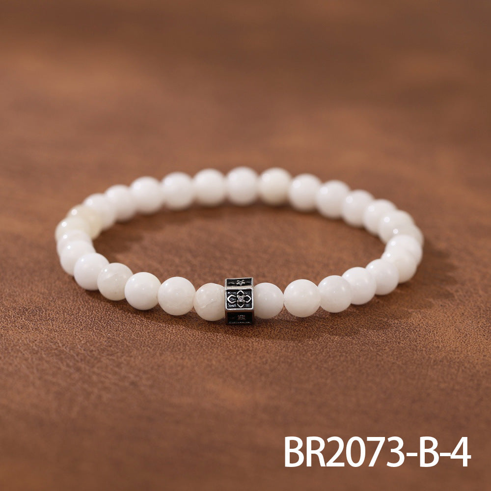 Wholesale Colored turquoise string men' s bead bracelet