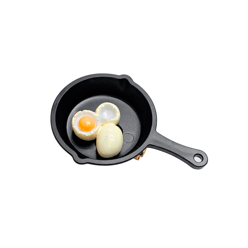 Wholesale Fun Simulation Pistachio Pan Food Play Hairpin