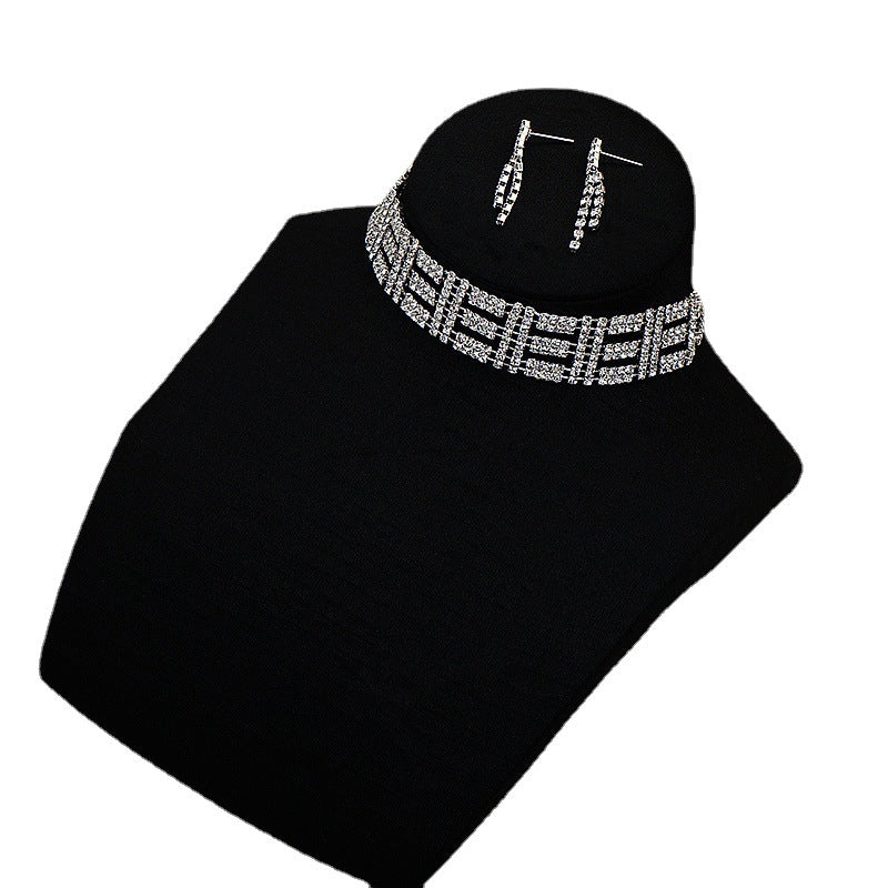 Collares de flores de diamantes al por mayor de diamantes