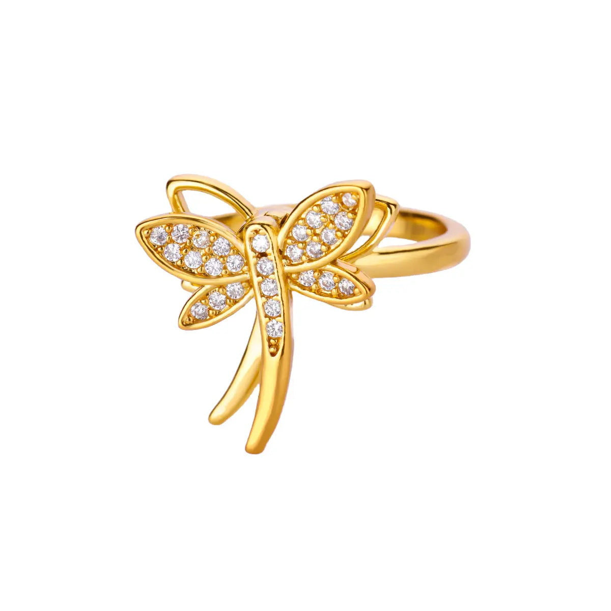 Wholesale simple rotatable sunflower decompression Open Ring