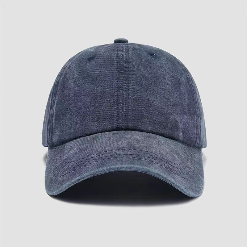 Wholesale Wholesale vintage embroidered logo distressed soft top cap