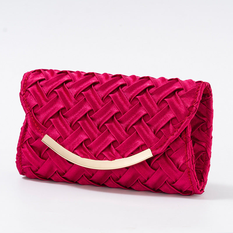 Wholesale Champagne Color Versatile Exquisite Folding Handbag