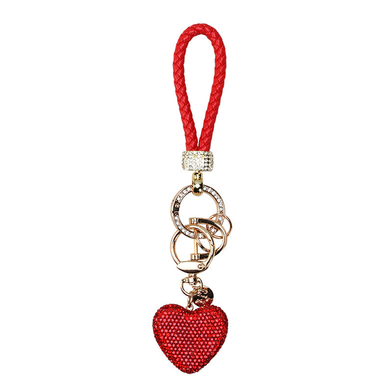 Wholesale Diamond Heart Keychain