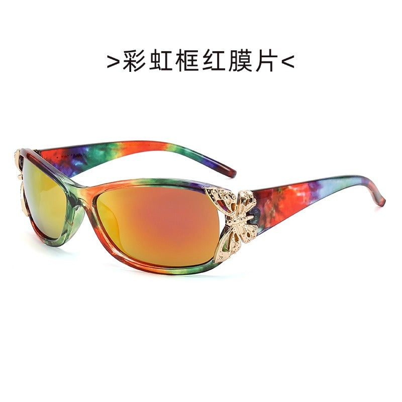 Wholesale Butterfly-decorated luxury sunglasses