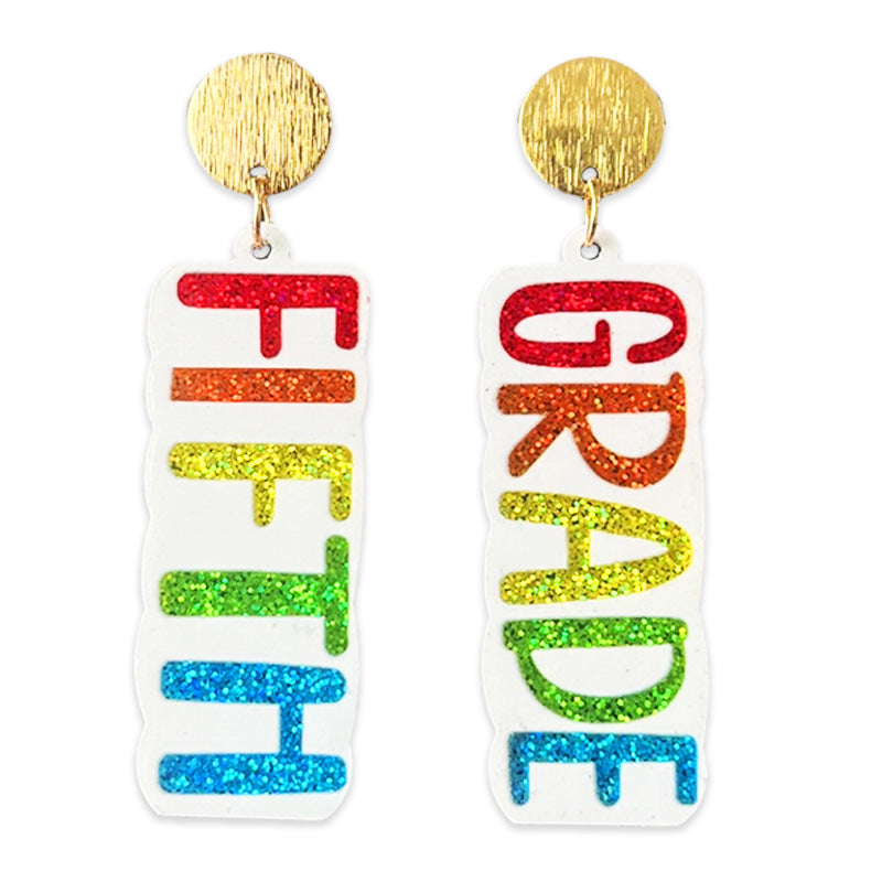 Wholesale New semester colorful earrings