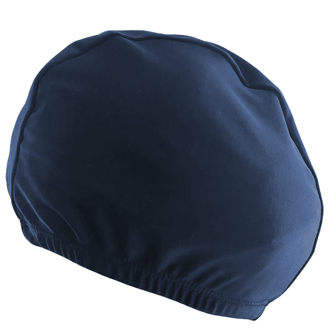 Wholesale 5pcs Adult polyester fabric underhead swim cap Summer