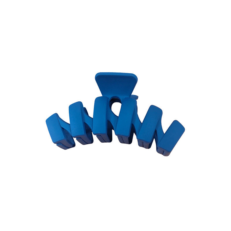 Wholesale Blue Plastic Hair Clips