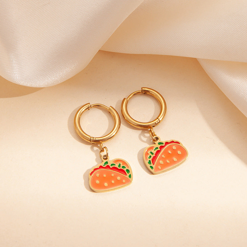 Wholesale Christmas bell earrings