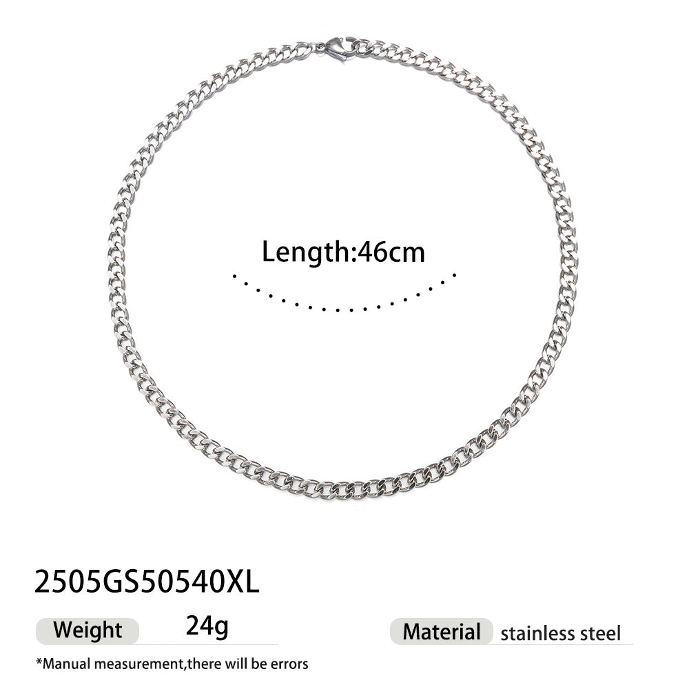 Wholesale Tyna European and American Light Luxury 18K Gold Stainless Steel Conch Sea Star Sun Thick Rope Necklace All-match Cross-border Trendy Jewelry