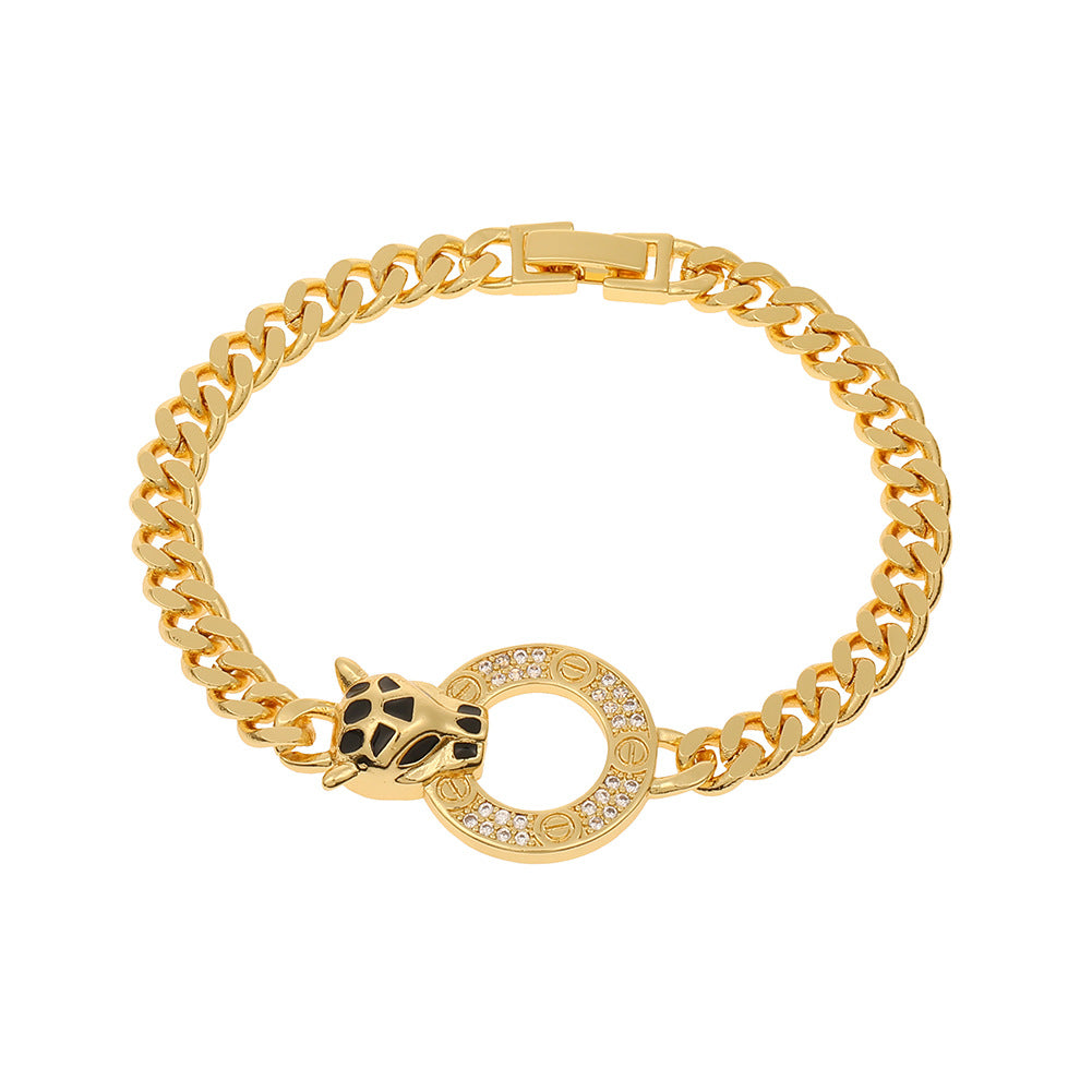 Wholesale Creative Vintage Leopard Bracelet