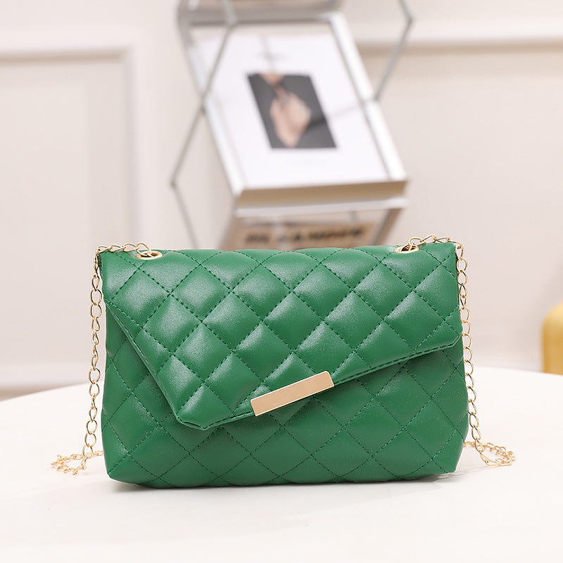 Bolsa telefónica de la cadena de rombos PU al por mayor