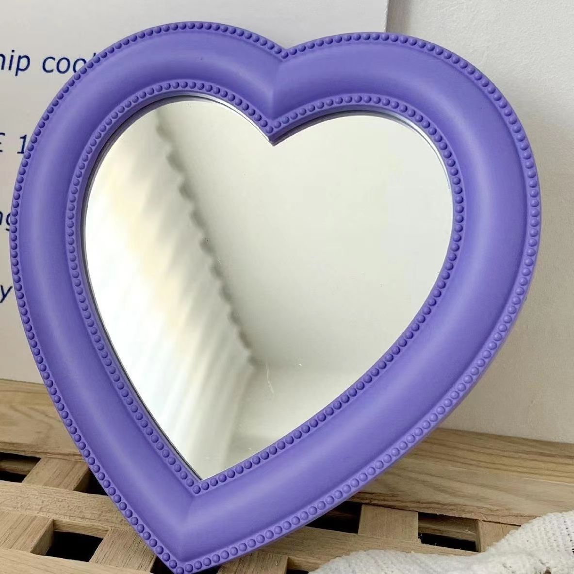 Wholesale Valentine's Day Love Plastic Vanity Mirror