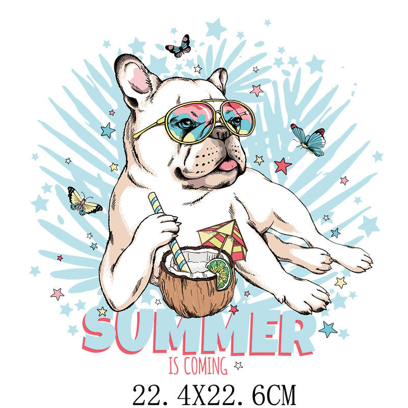 Wholesale Summer Cartoon Heat Transfer   UV DTF Ready to Press Transfers Wraps