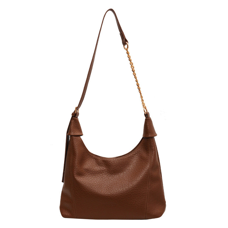 Wholesale PU Underarm Bag with Large Capacity Soft Face Single Shoulder Crossbody Bag