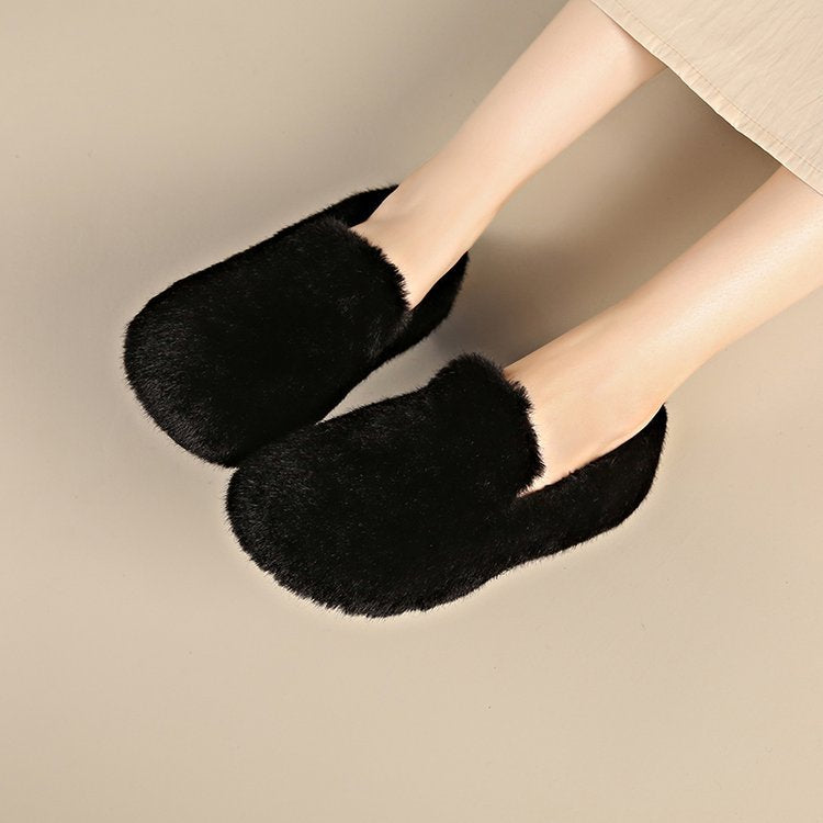 Wholesale Women's Autumn and Winter Comfortable One Word Trawl