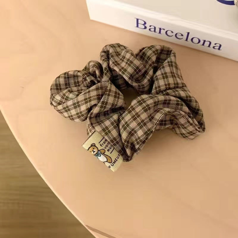 Wholesale Autumn and Winter milk brown Women's New Simple Head Rope Sweet Hair Accessories