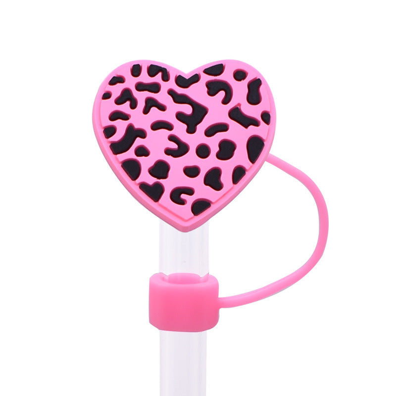 Wholesale  Random 100pcs/pack   Cute food internet celebrity straw cover  Straw Tube Cap