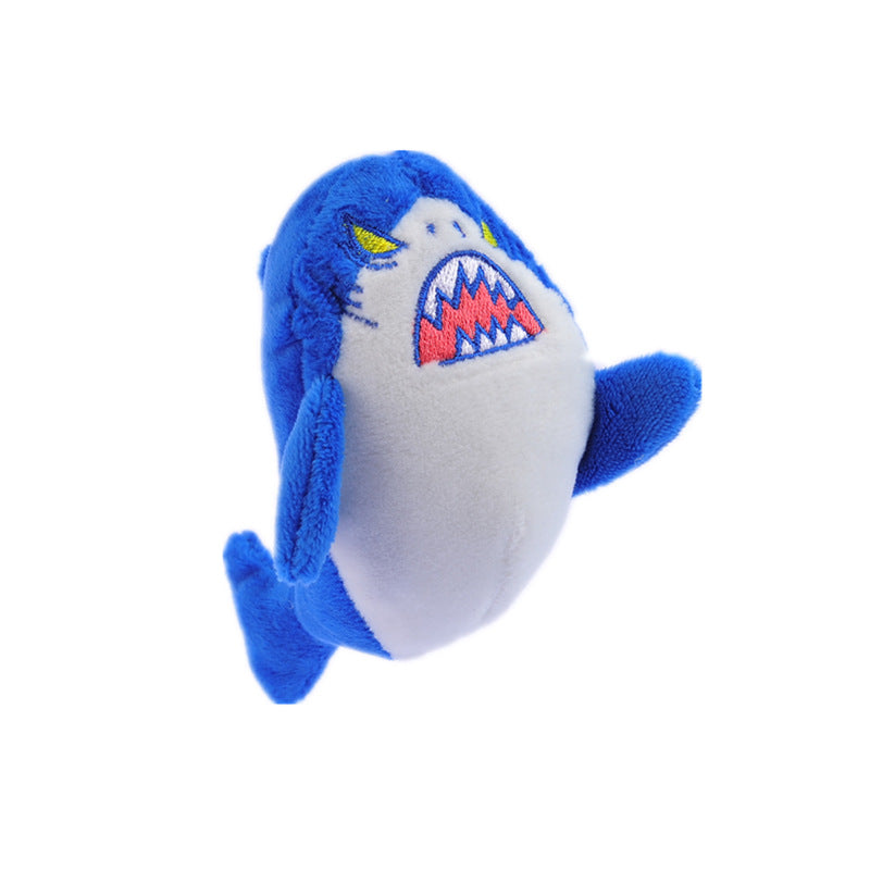 Wholesale Fierce Shark Plush Pendant Keychain