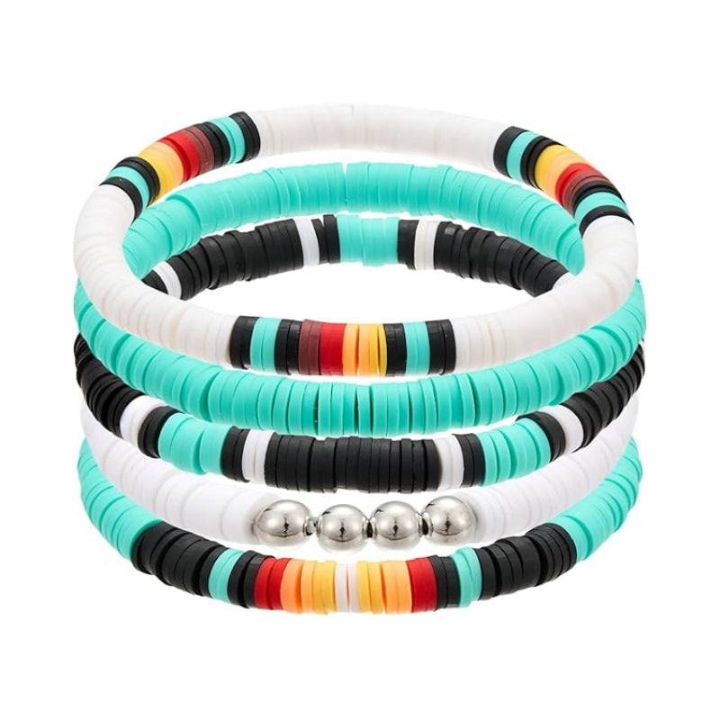 Wholesale Western Cowboy Series Soft Ceramic Cowboy Hat Boots Bracelet