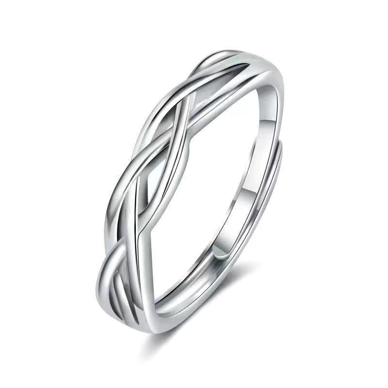 Wholesale classic elegant simple handsome wedding ring