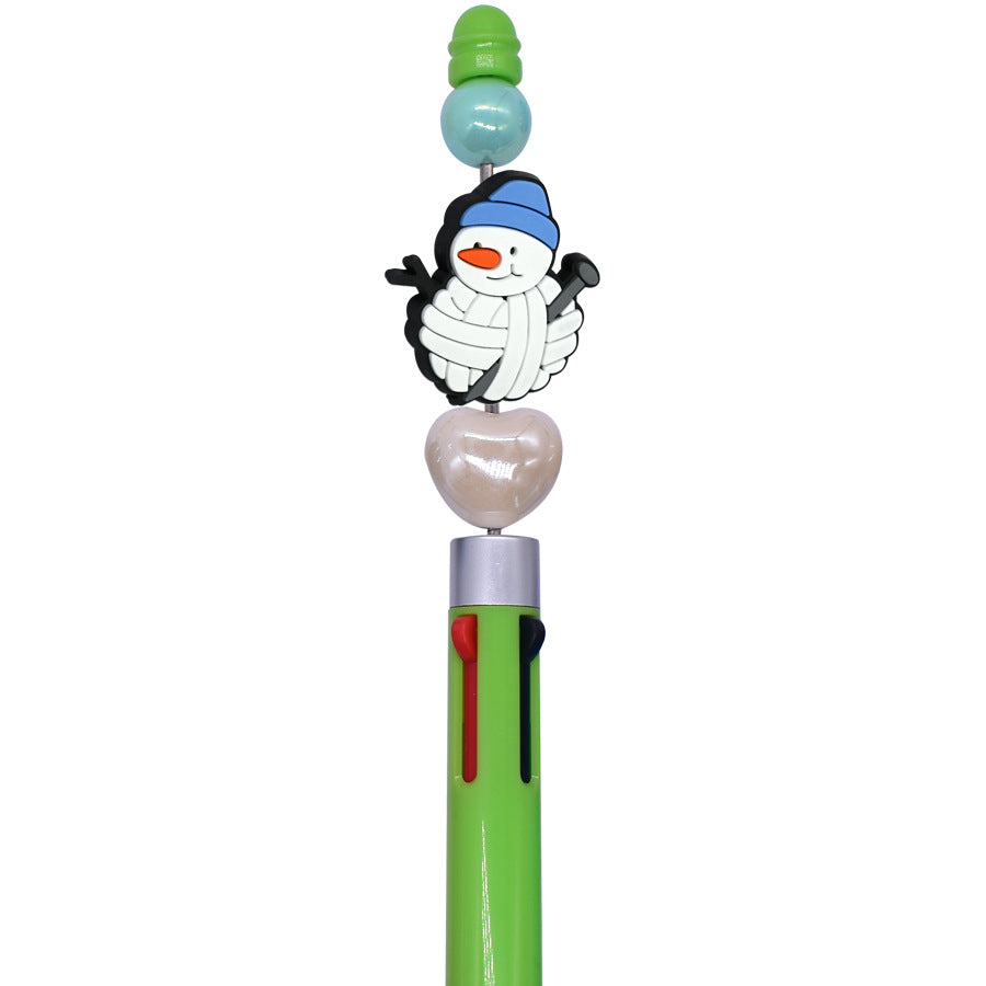 Wholesale Random 100pcs Cute Animal Product Creative Ballpoint Pen Beads