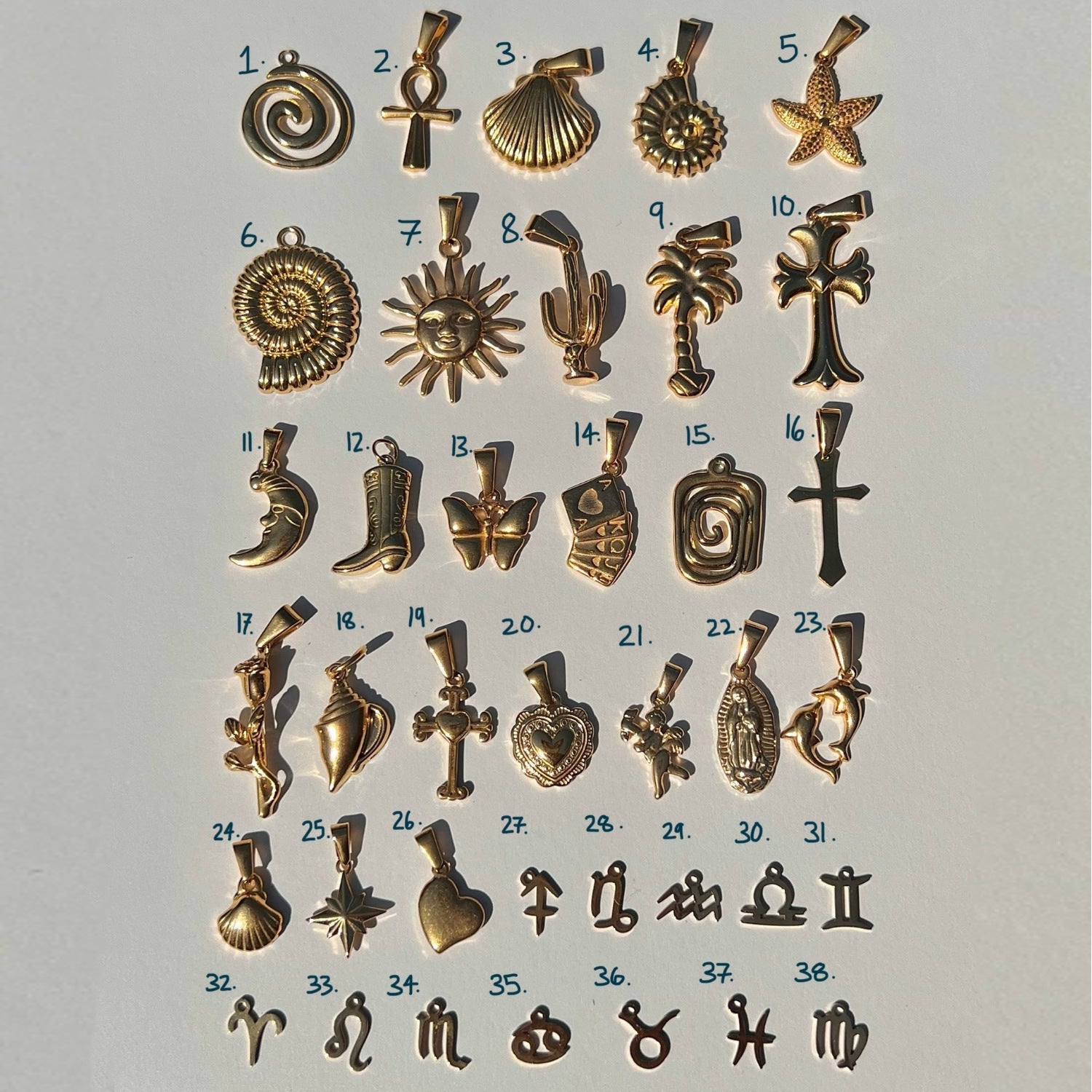 Wholesale Ocean Element Beach Style DIY Pendant Necklace