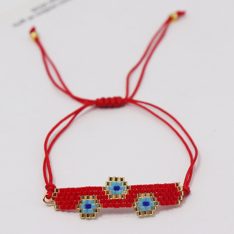 Wholesale New Valentine's Day Love Pattern Yuxing DB Antique Rice Beads MIYUKI Hand-woven Personalized Couple