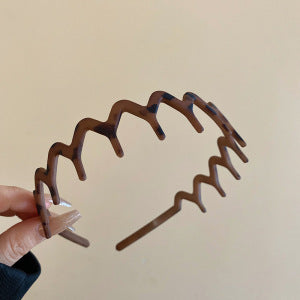 Wholesale Full of diamonds, super sparkling, elegant, fashionable and versatile colored diamond hair pressing headband