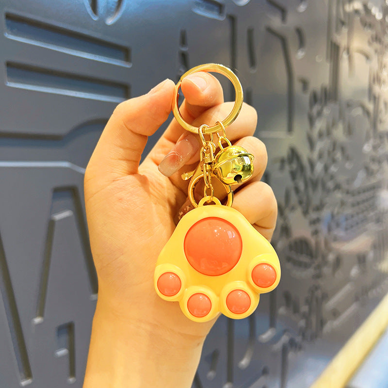 Wholesale Mini Cat Claw Cartoon Bag Charm Keychain