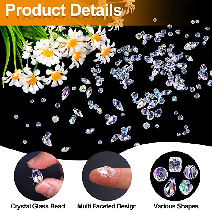 Wholesale 20Boxes Crystal DIY Glass Beads