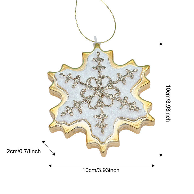 Wholesale Christmas decorative ornaments 3D snowflake bows