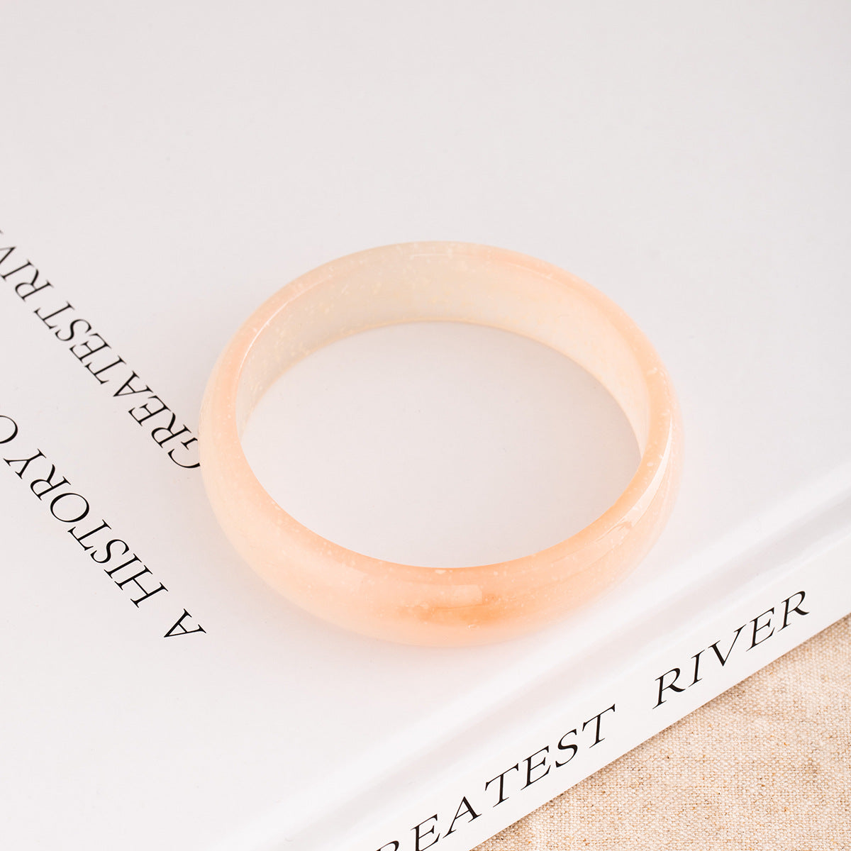 Wholesale Smudge Acrylic Round Bracelet